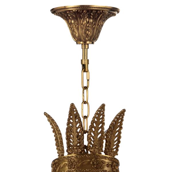 Spray paint brass chandelier Lighting Fixtures Project Hotel (WH-CP-31)