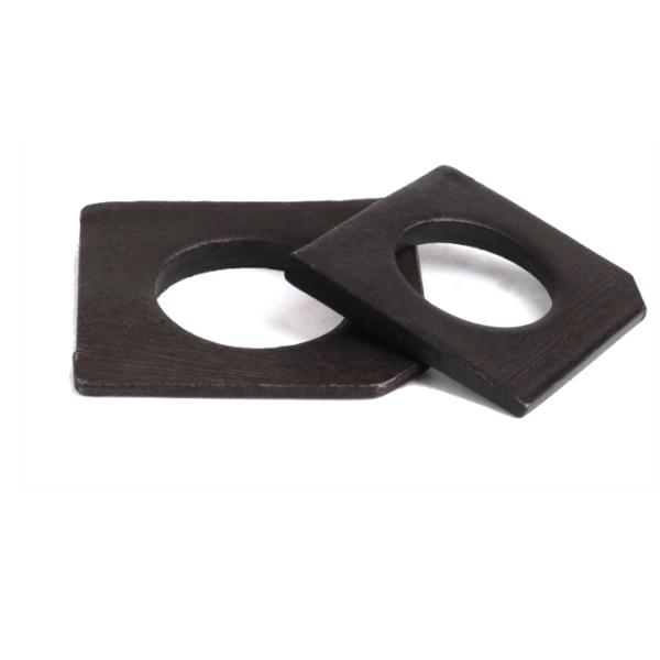 Метрические шайбы GB853 конусности черной окиси углерода стальные квадратные для раздела слота