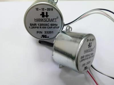 120v Advertisement Small Appliance Motors 60/50hz 1.2 Rpm For Househould Appliance