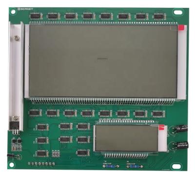 Tabela de visualização de LCD digital da marca Bernet para preço da bomba de combustível