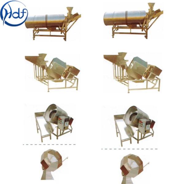 caramelizer machine sugar coated nut automatic peanut coating machine