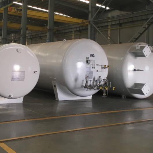 Réservoir de stockage vertical cryogénique d'azote liquide de 1000L 1,6 MPa
