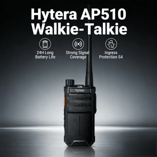 Hytera AP51X Digital Two Way Radio Walkie Talkie with DMR Technology, Compact Design, and Long Battery Life for Business Communication