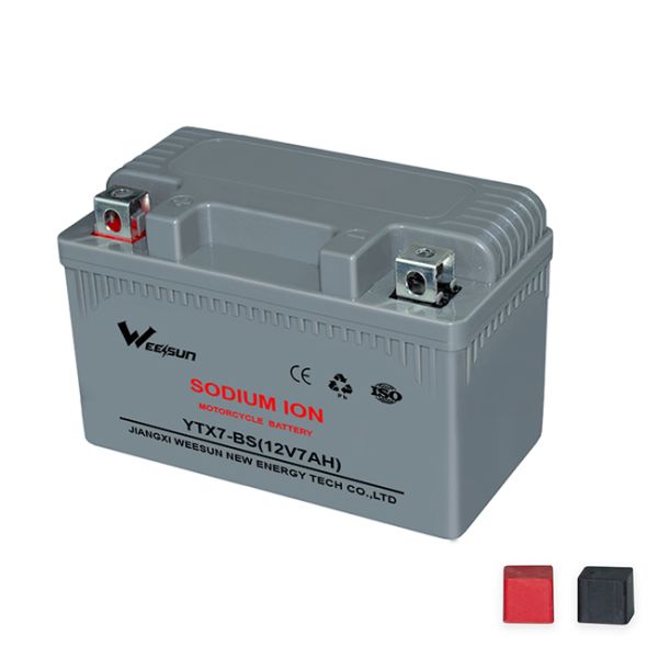 YTX7A-BS 12v 7ah Sodium Ion Motorcycle Battery IP65 Protection Level