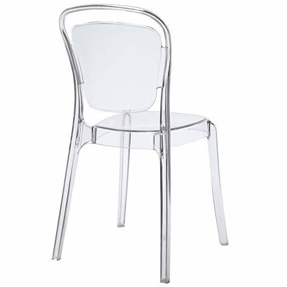 Hot sales Stackable Crystal Acrylic Wedding Event  Dining Restaurant Chair