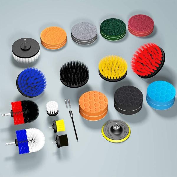 1,2 quilogramas escova Kit For Tile Sealants Bathtub da broca do purificador do poder de 32 partes