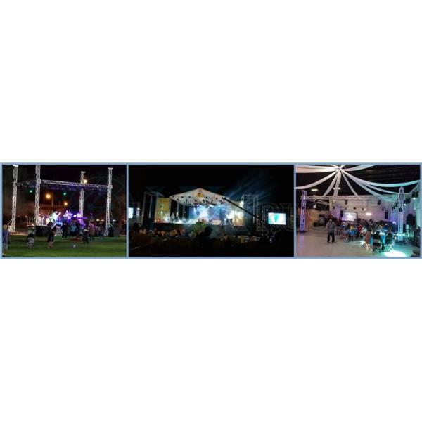 15-18 градусов твердости Серебряный алюминиевый DJ Truss System для компаний по производству событий