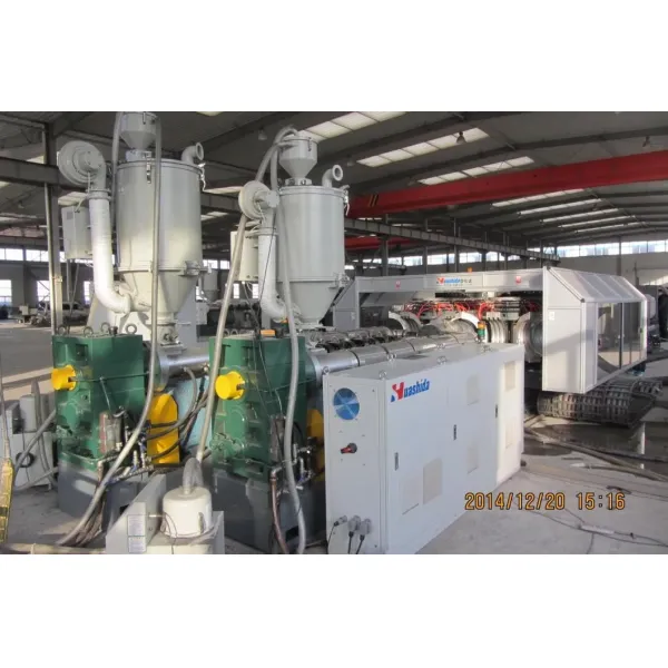 Fast Extrusion Double-Wall Corrugated Sewer Pipe Manufacturing Line