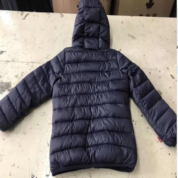 100% Polyester Lining Children's Winter Clothes Long Padded Down Coat