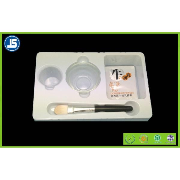 Environmental cosmetic plastic packaging trays Vacuum formed case