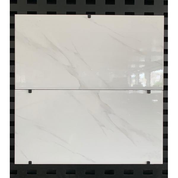 Foshan 300x600 mm White Glazed Ceramic Bathroom Wall Tiles Inkjet Printing Glossy