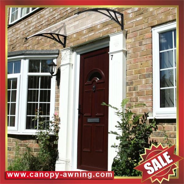 excellent house villa window door rain sun polycarbonate pc diy canopy canopies awning shelter cover shield for home