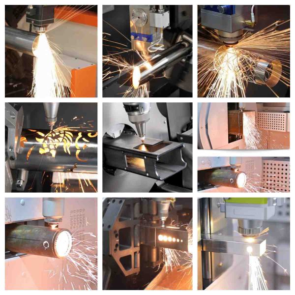 High Accuracy CNC Fiber Laser Cutting Machine Fast Speed for Metal Pipes