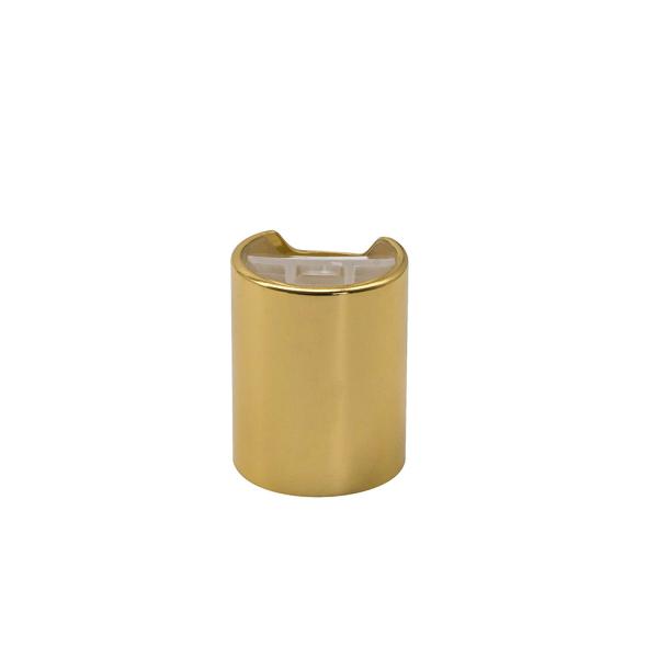 Non Spill Aluminum Plastic 24/410 Disk Top Cap