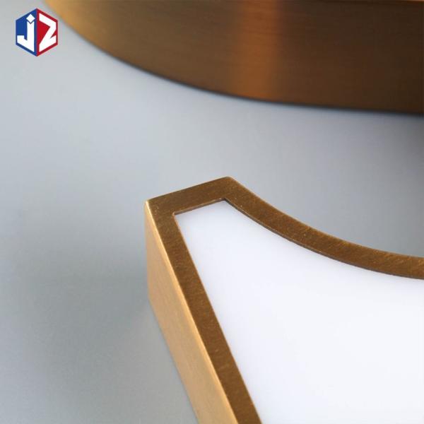 Outdoor Advertising Front Lit Signage Anti Rust 3D Metal Signs