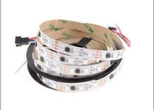 Luz ideal endereçável conduzida flexível da corda da cor do RGB 12V 24v 300LEDs