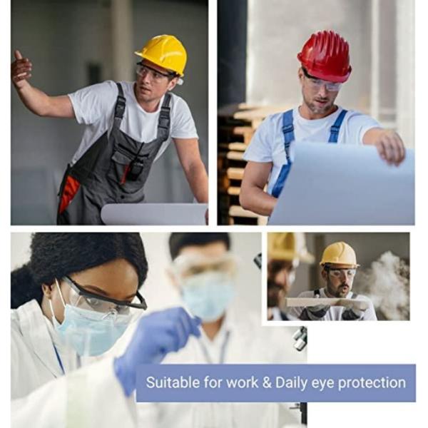 Защитные стекла лазера анти- капельки изумленных взглядов предохранения от глаза безопасности полимера анти-