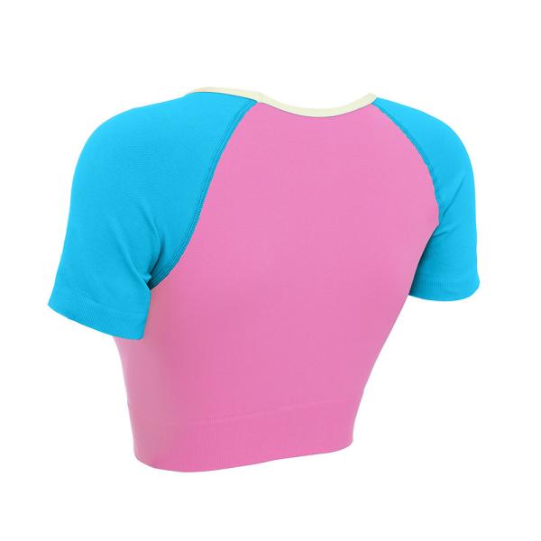 Oem Factory Manufacturer Custom Logo Short Sleeve OEM T Shirts Fast Dry Womens Yoga T Shirts