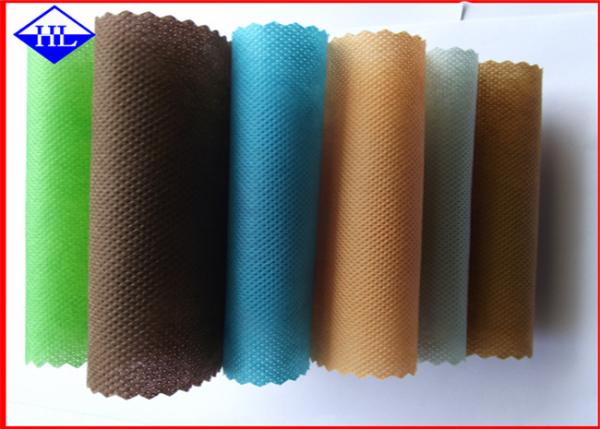 Polypropylene Spunbond Nonwoven Fabric , Antibacterial Non Woven Bag Material