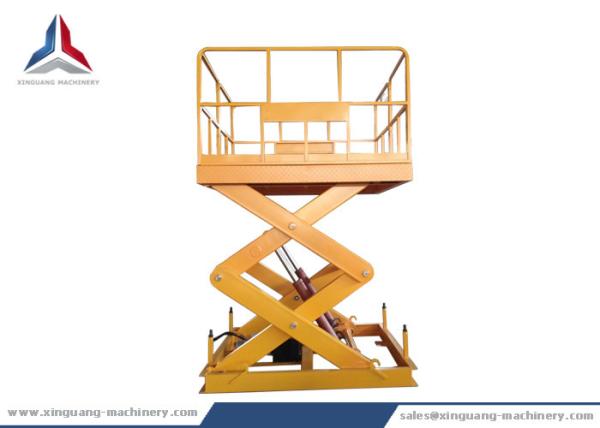 3.5m lifting Height Stationary Hydraulic Scissor Lift Platform for Workshop