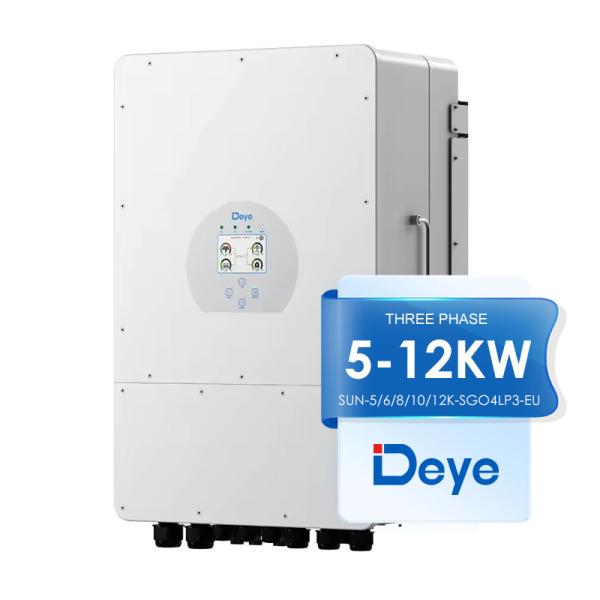 30.5kg Weight Deye Hybrid Inverter 8kw SUN-8K-SG04LP3-EU for Large Quantity Discount