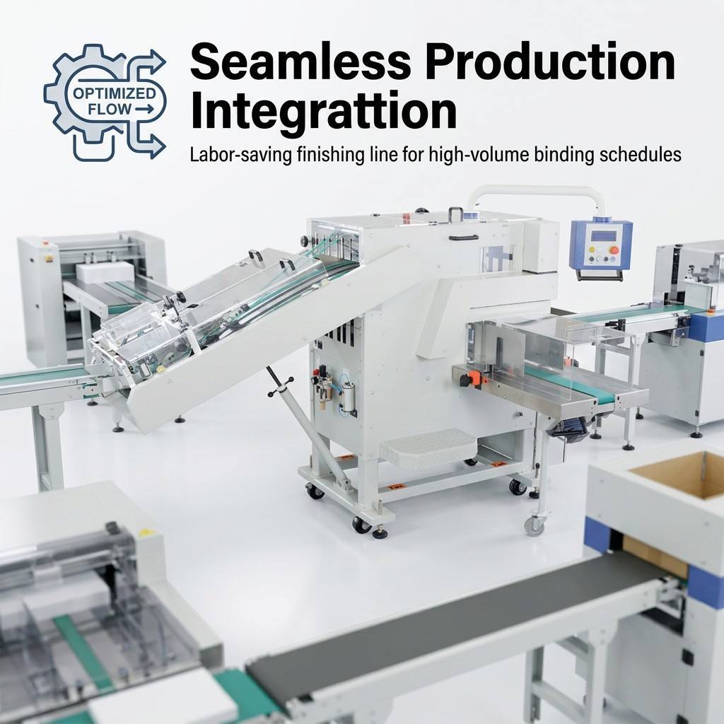 HX225 Solid Structure Book Stacking Machine Working 15000 Copies Per Hour