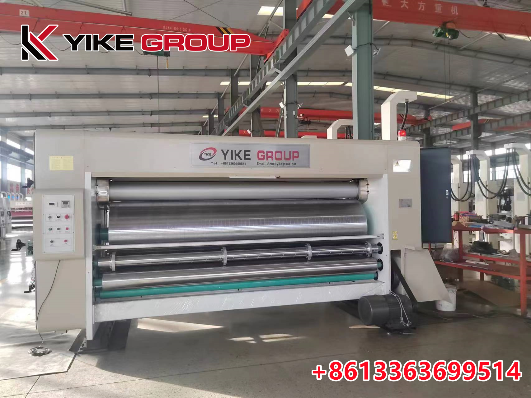 YIKE GROUP 1200X2600MM Печатная машина для печати цепочки