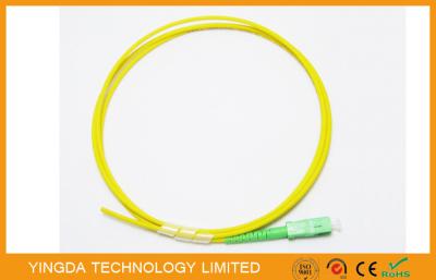 Simplex Or Duplex Optical Fiber Pigtail Sc / Apc  , Odf Fiber Optic Patch Cable 2mm 1m