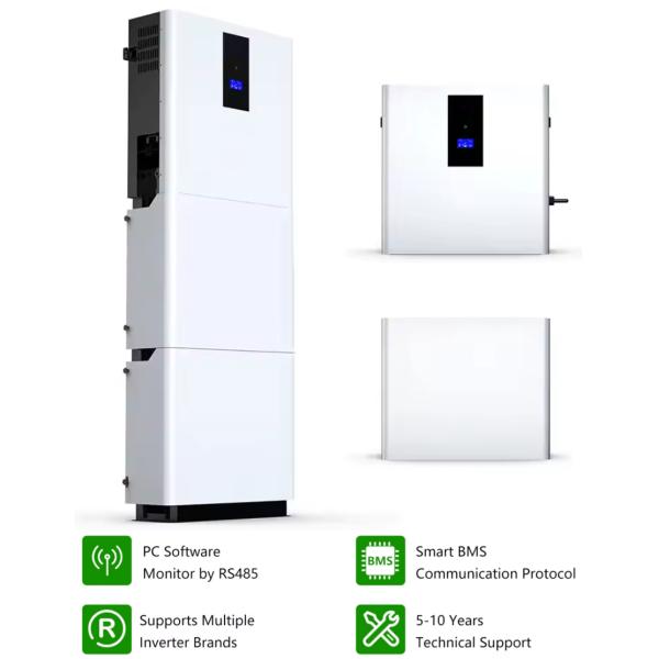 48V 200Ah 150Ah Powerwall Solar Battery Pack Type Off Grid Home Energy Storage System