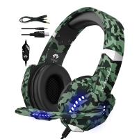 Controle de volume PS4 Over The Ear Headset Bengoo G9000 Pro LED Gaming Headphone com microfone