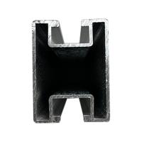 Pista de montaje de paneles solares de aleación de aluminio con resistencia a la corrosión