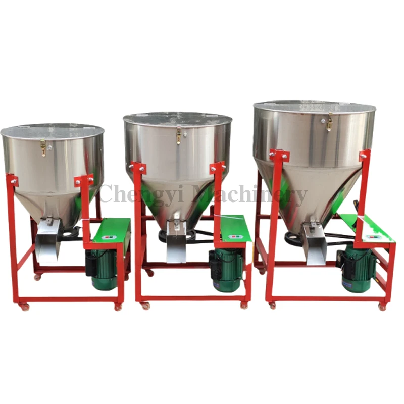 Steel Grain Feed Mixer Feed Blending Machine Efficient Uniform Mixing Livestock Use