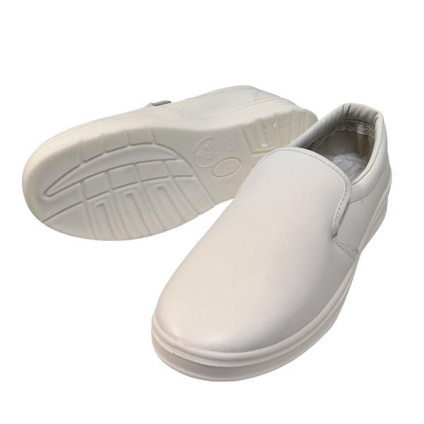 White Cleanroom Anti-static Working Shoes with PU Conductive Insole