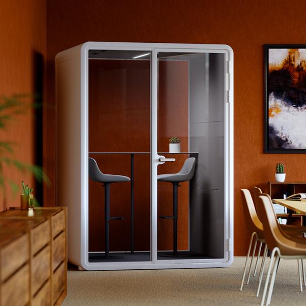 American standard Excellent insulation office pod indoor Middle size for 1-2 person Factory direct supply with nice ventilation system