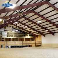 Large Span Estable Equestrian Training Ground Steel Agricultural Sheds Durável
