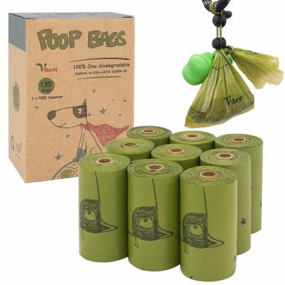 Environmentally Friendly Biodegradable Animal Waste Bags For Dog Waste Handling