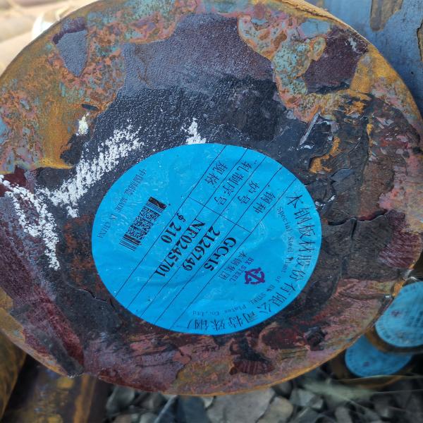 Gcr15 SUJ2 Подшипниковый стальной круглый стержень высокой прочности горячекатаный 100cr6 SAE52100 стальной круглый стержень