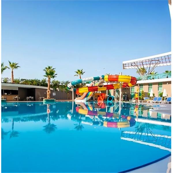 アクア・ウォーター・アウトドア 子供 公園デザイン スイミングプール キッズ ガラス繊維スライド