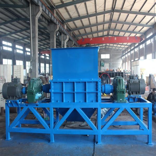 Small Size Double Shaft Waste Shredder with Alloy steel Knife