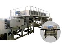 Linha industrial do macarronete imediato de Fried Noodles Production Machine 200000PCS/8H