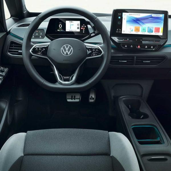2024 VW ID3 Adultes Mode électrique pur 450KM Autos à longue portée Véhicule électrique Mini EV Voiture Type énergétique 100% Voiture électrique