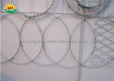 HUILONG Heavy Galvanized Razor Wire Fencing BTO 22 Flat Loop