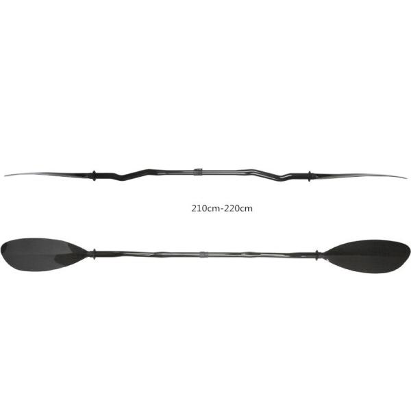 Carbon Fiber Crank Paddle Double Head Paddle Section Suitable For Kayak Fishing Boat Canoe