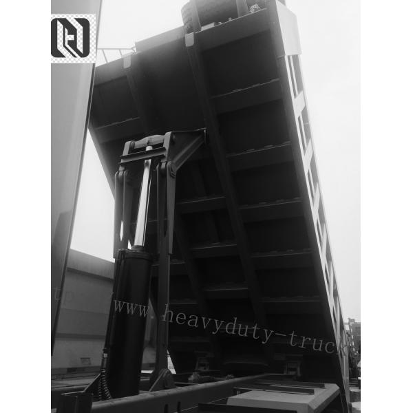 336hp Red Left Hand Drive Dump Truck 6x4 Sinotruk Howo7 Brand URO II Emission