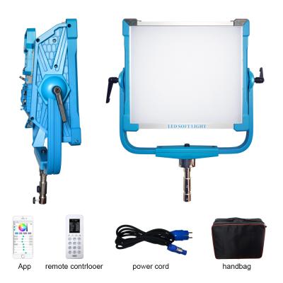 200W 2800K-9990K RGB Photo Studio Day Light Continuous Light Kit AI2000c led video light studio professional rgbw panel