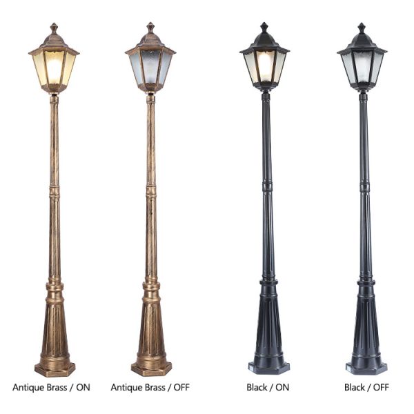 European Style Garden Light Waterproof Street Lamp for Villa Community Landscape Lighting