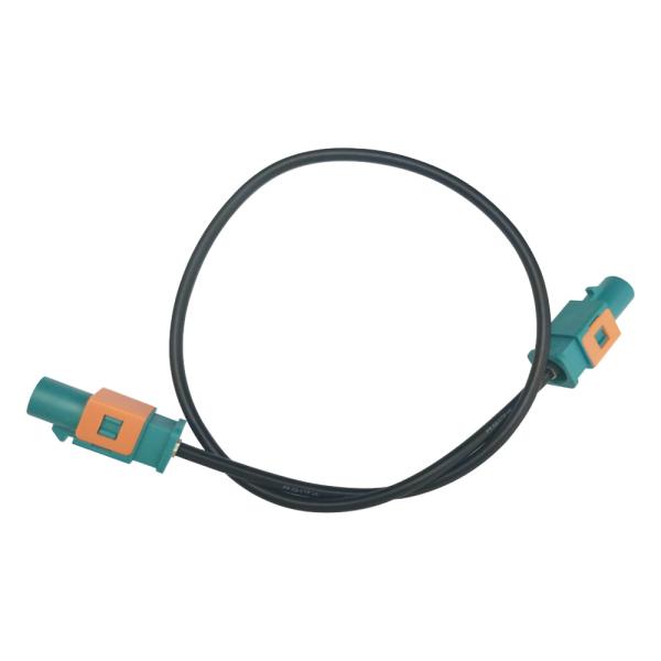 Tipo homem reto de Z do cabo de extensão de FAKRA ao conector coaxial masculino
