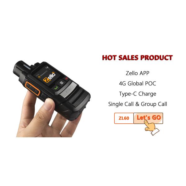 GPS WiFi POC Network Walkie Talkie 4G POC Two Way Radio with Long Range Communication
