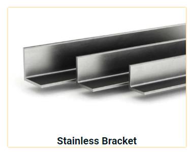 Hot rolled / cold drawn Stainless Steel Angle Brackets 301 310 304 316L