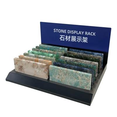 18pcs Small Stone Display Stand Quartz Samples Marble Slab Stand 455mm